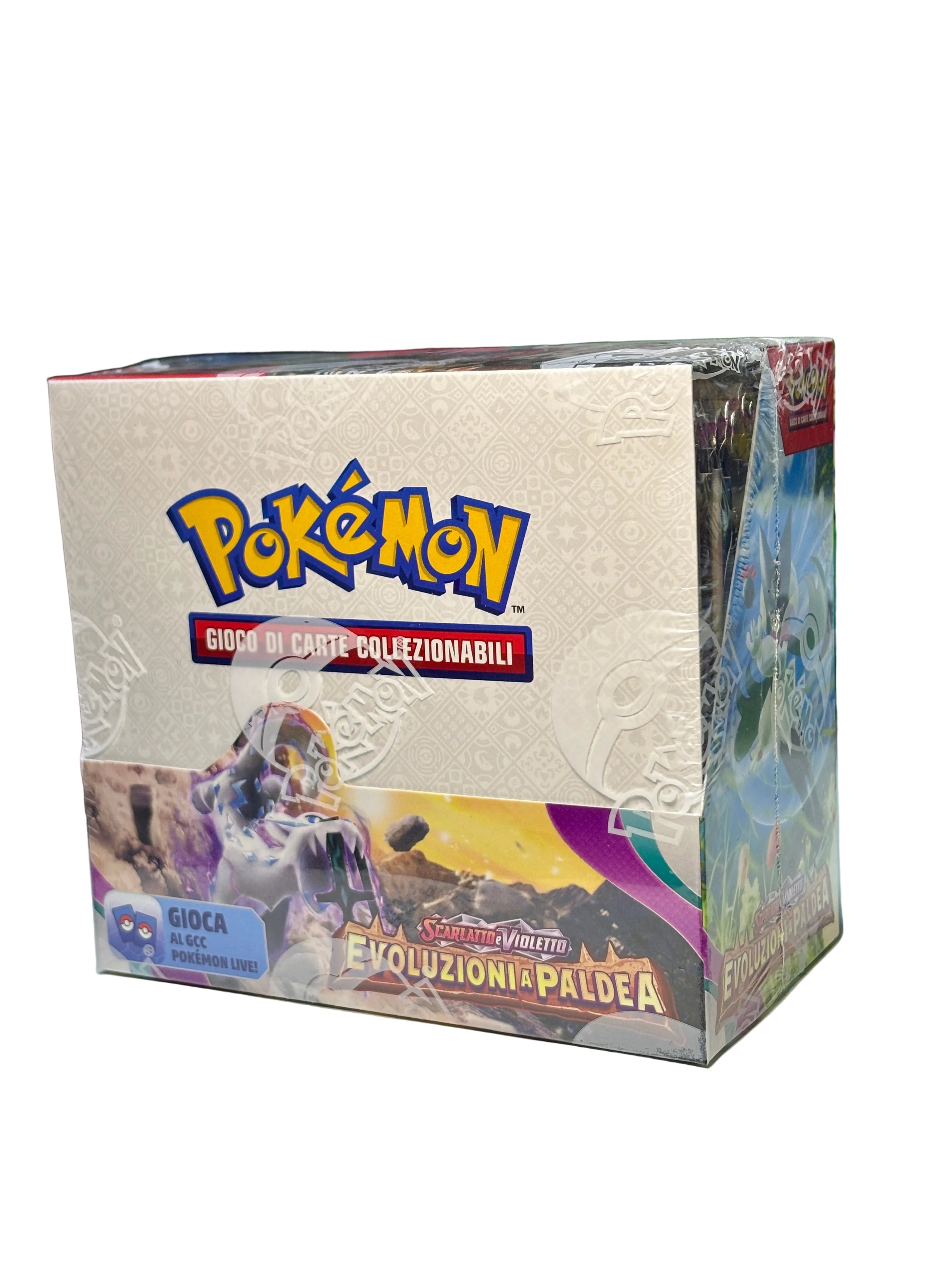 Pokémon Evoluzioni a Paldea – Box 36 Bustine | Visualizza Booster ITA