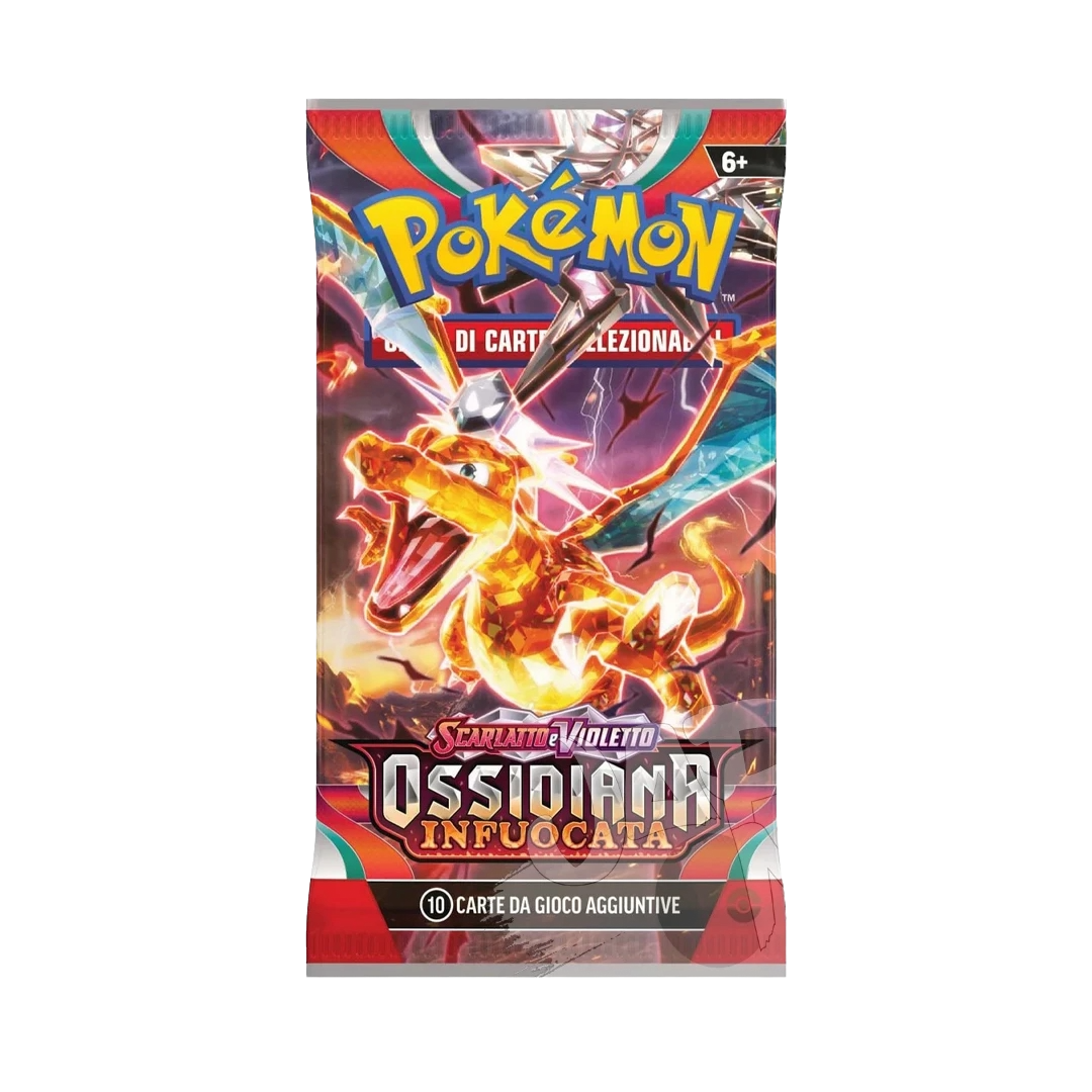 Pokémon Scarlatto e Violetto – Ossidiana Infuocata | Bustina Singola (ITA)